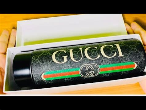 gucci digital thermos water bottle|gucci official website.